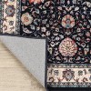 Classic Medallion Border Washable Indoor Area Rug by Blue Nile Mills - 4 of 4