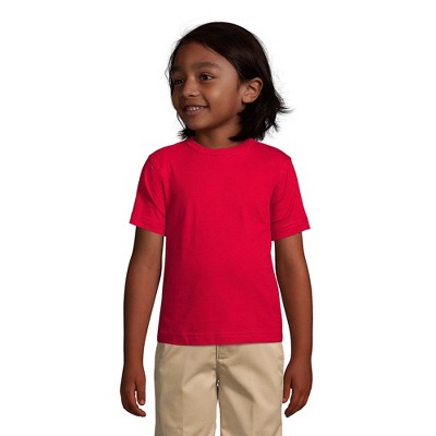 Lands' End School Uniform Kids Short Sleeve Essential T-shirt