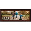 PosterPalooza | Panoramic Decor Brown Picture Frame - UV Acrylic, Foam Board Backing, Hanging Hardware - 2 of 4