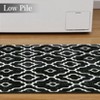 Washable Area Rugs, Rug Geometric Modern Rug for Bedroom, Non Slip Throw, Rugs Low Pile Stain Resistant Carpet for Nursery Dining Room - 2 of 4