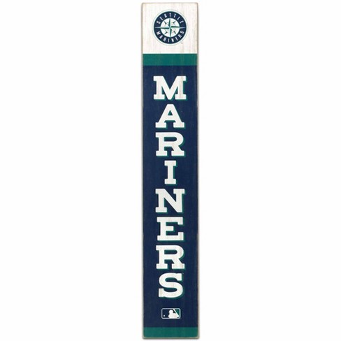 Mlb Seattle Mariners Baseball Framed Sign Panel : Target