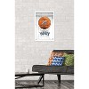 Trends International NBA Oklahoma City Thunder - Drip Basketball 21 Framed Wall Poster Prints - 2 of 4