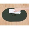 REGALWOVEN Leather Oval Wipeable Kitchen Placemats 6 Pcs - 3 of 4