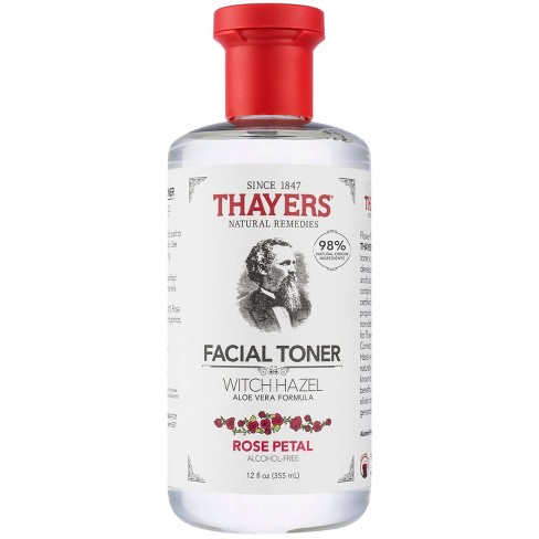 Thayers Natural Remedies Witch Hazel Alcohol Free Toner - Rose Petal - 12 fl oz - image 1 of 4