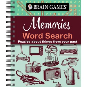Brain Games - Memories Word Search - by  Publications International Ltd & Brain Games (Spiral Bound) - 1 of 1