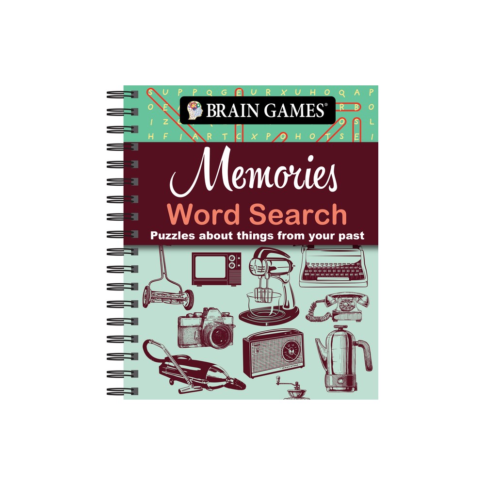 Brain Games - Memories Word Search - by Publications International Ltd & Brain Games (Spiral Bound)