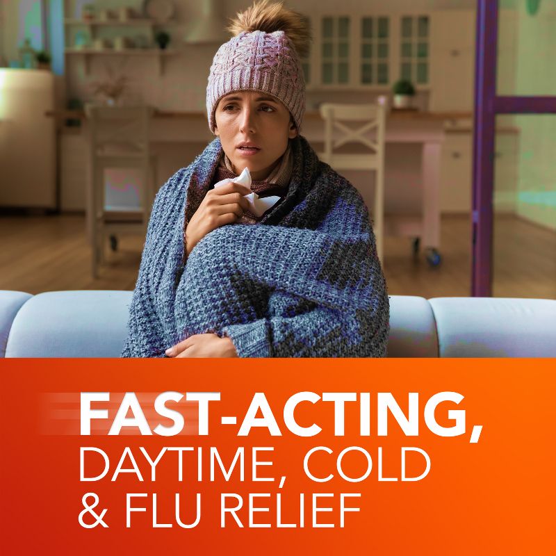 Vicks DayQuil Severe VapoCOOL Cold &#38; Flu Medicine Caplets - 24ct, 4 of 12