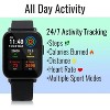 Zewa® Fitness Smart Health Watch, Oxygen Level Monitoring, Continuous Pulse Measurement, Call & SMS Notifications, Measurement - 3 of 4
