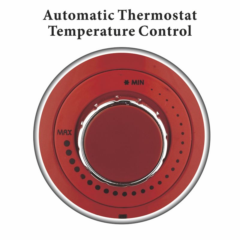 Optimus Portable 360 Surround Ceramic Heater w/ Thermostat, 4 of 7