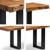 Alaterre Furniture Alpine Bench Natural Brown - 4 of 4