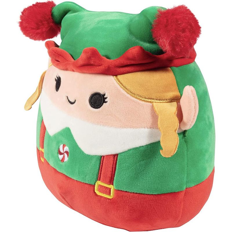 Squishmallow 8" Emmy The Christmas Elf - Official Kellytoy Holiday Plush - Soft and Squishy Stuffed Animal Toy - Great Gift for Kids, 3 of 6