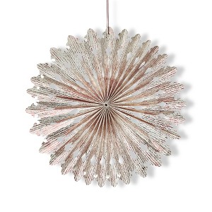 TAG Noel Paper Snowflake Decor 15.75" - 1 of 3