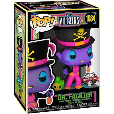 Funko Disney Villains Pop! Dr. Facilier (Blacklight) Vinyl Figure Hot Topic Exclusive