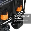 Janey Serving Cart with All-Terrain Wheels, Extra Large Capacity Collapsible Wagon, Outdoor Furniture - The Pop Home - 4 of 4