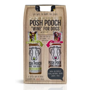American Pet Supplies Posh Pooch Dog Wine Duo Pack – Premium Non-Alcoholic Pet Beverage - 1 of 4