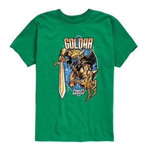 Boys' - Power Rangers - Goldar Warrior Short Sleeve Graphic T-Shirt - 1 of 3