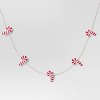 20ct LED Battery Operated Candy Cane Dew Drop Lights Warm White with Silver Wire - Wondershop™ - 3 of 4