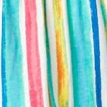 white multi watercolor stripe