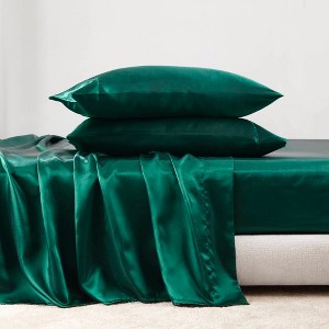 Lycvki 6-Pieces Satin Luxury Sheet Set Full - 1 of 4