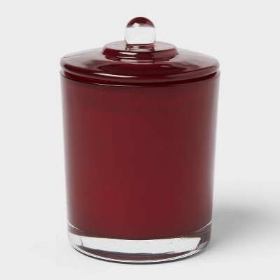 2 Wick Wooden Wick Lidded Cider and Cinnamon Jar Candle Warm 13oz - Threshold™