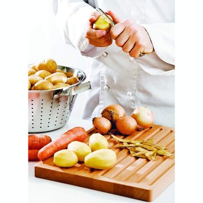 Linden Sweden Soft Grip Peeler - Gray | 9"L x 2.5"W | 6.5