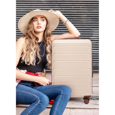 20"/24"/28" 3 pcs/set in ABS Spinner Wheel Luggage, Matching Color with Combination Lock