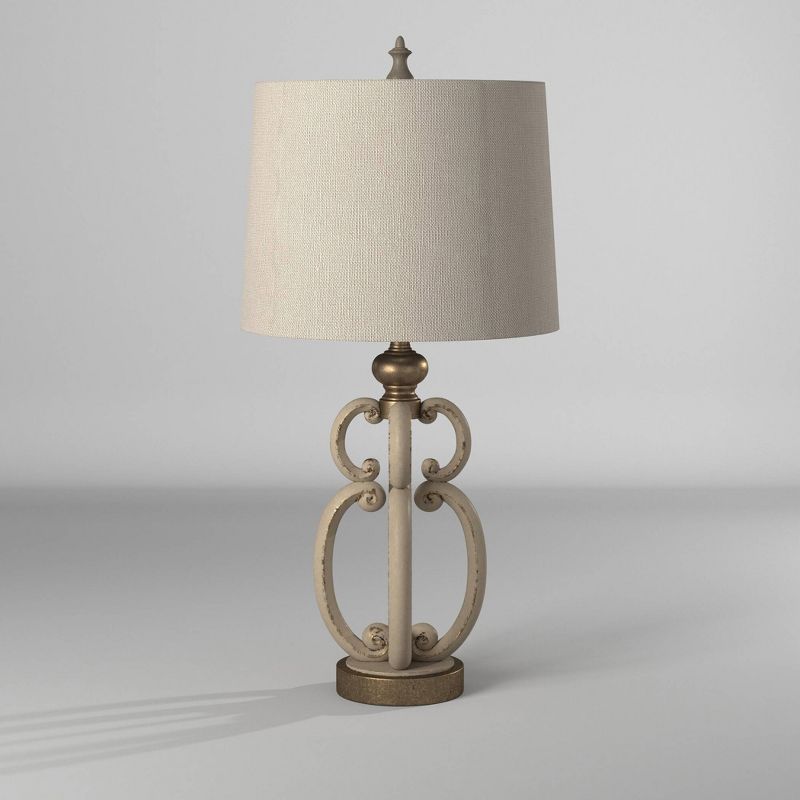 Table Lamp Cream - StyleCraft, 5 of 13