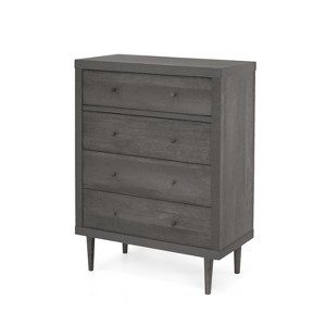 NicBex 4 Drawer Dresser Modern Storage Dressers Organizer with Wood Legs for Bedroom,Living Room - 1 of 4