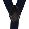 CTM Men's Elastic Y-Back Sleek Swivel Hook Suspenders - 3 of 4