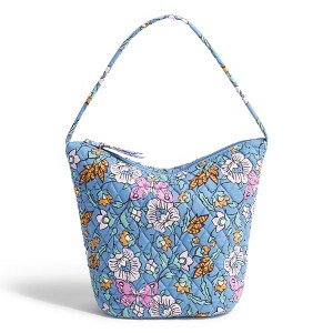 Vera Bradley Women's Outlet Cotton Slouchy Bucket Shoulder Bag - 1 of 2