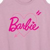 Women's - Barbie - Arrow Heart Logo Graphic Racerback Tank - 2 of 4
