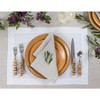 Solino Home Linen Medium Weight Hemstitch Dinner Napkins - 3 of 4