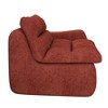 AZL1 Life Concept Sofas Comfy Accent Bean Bag Couch, Lounge Chair with Right Arm, Suitable for Living room Bedroom, Orange, 41.45"*36.22"*37.87" - 4 of 4
