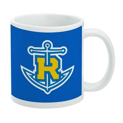 Rollins College Primary Logo Ceramic Coffee Mug Novelty Gift Mugs for Coffee Tea and Hot Drinks 11oz White