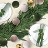 COZONY 25-Piece Velvet Christmas Ornament Balls Set in Green and Brown - 4 of 4