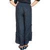 Women's Ruffle Delight Linen Pants - Look Mode USA - image 3 of 3