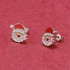 Hypoallergenic Christmas Studs: Sterling Silver Holiday Earrings Collection. - 4 of 4