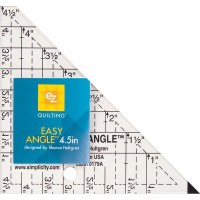 Enday 4-Piece Geometry Ruler Set