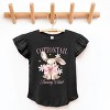 The Juniper Shop Coquette Cottontail Bunny Club Flutter Sleeve Tee - 3 of 4