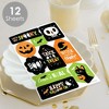 Big Dot of Happiness Jack-O'-Lantern Halloween - Kids Halloween Party Favor Sticker Set - 12 Sheets - 120 Stickers - 2 of 4