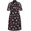 Women's Plus Size Alexandra Dress - black | CITY CHIC - 3 of 4