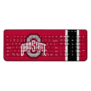 Keyscaper NCAA Big Ten Universities Stripe Wireless USB Keyboard - 1 of 4