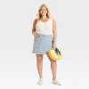 Women's Mini Jean Skirt - Ava & Viv™ - 3 of 3