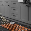 1'8"x2'10" Halloween Rectangle Woven Plaid Kitchen Accent Rug Orange - Hyde and EEK! Boutique™: Machine Washable Indoor Mat - 2 of 4