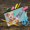 Birds Of Prey Harley Quinn Blowing Kisses Makeup Cosmetic Bag Organizer Pouch - 2 of 4
