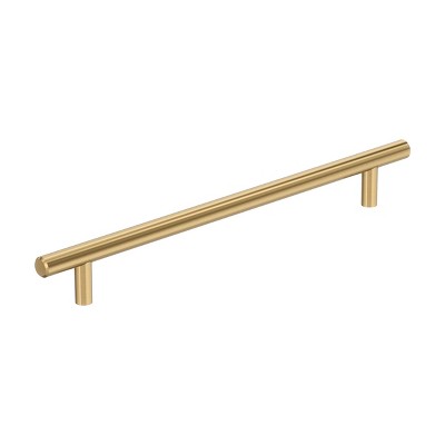 Amerock Bar Pulls 8-13/16 inch (224mm) Center-to-Center Champagne Bronze Cabinet Pull