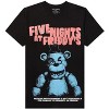Five Nights at Freddy's Men's Freddy Fazbear Entertainment Adult T-Shirt - 3 of 4