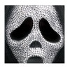 Fun World Ghostface Adult Bling Mask Silver OSFM - 2 of 3