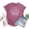 Simply Sage Market Women's Raod Trippin' Circle Mountains Short Sleeve Garment Dyed Tee - 3 of 3