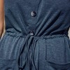 Women's Elastic Waist Self Tie Dress - Cupshe - 2 of 4